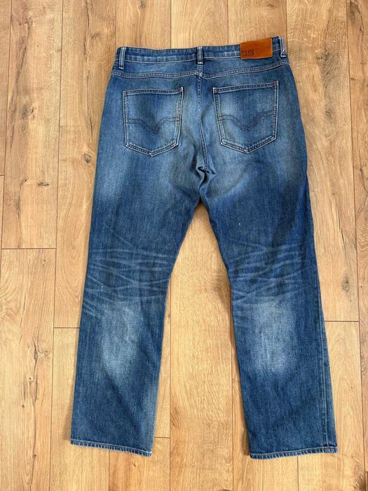 Engelbert Strauss 52 L barbati Denim Workwear pantaloni