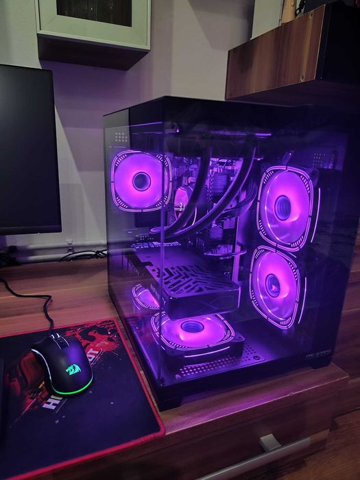 NOU!UNITATE PC Sistem GAMING Garantie,Ryzen 7 5700x,32gb DDR4, RTX5060