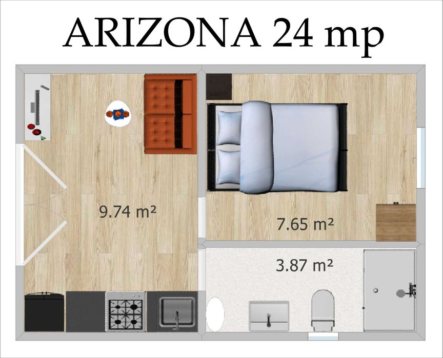 Casa Mobila Arizona 24 mp CHAUS