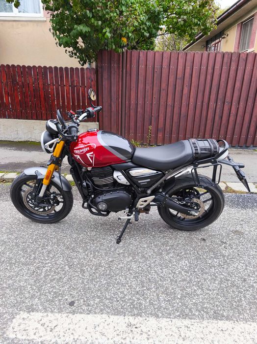 Triumph Speed 400, garanție 2026, ultima revizie efectuată