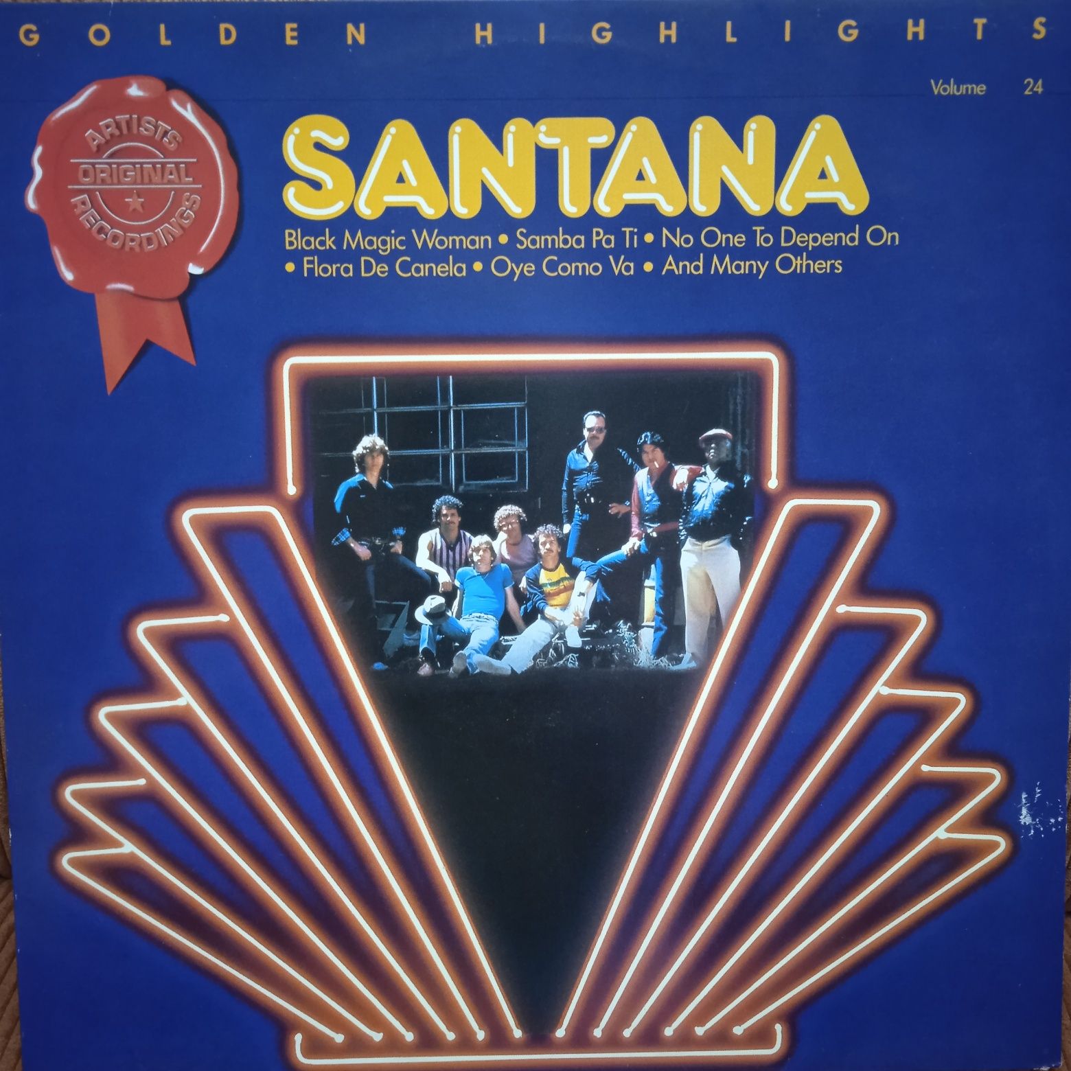 виниловая пластинка Santana Golden Highlights 25 hits