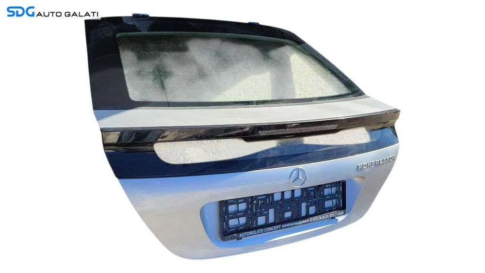 Haion Hayon Portbagaj cu Luneta Geam Sticla Dezechipat Mercedes Clasa C Class W203 Coupe 2001 - 2007 Culoare 744U [LC2207]