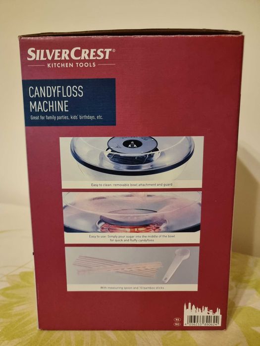 Masina aparat de facut vata de zahar pe bat