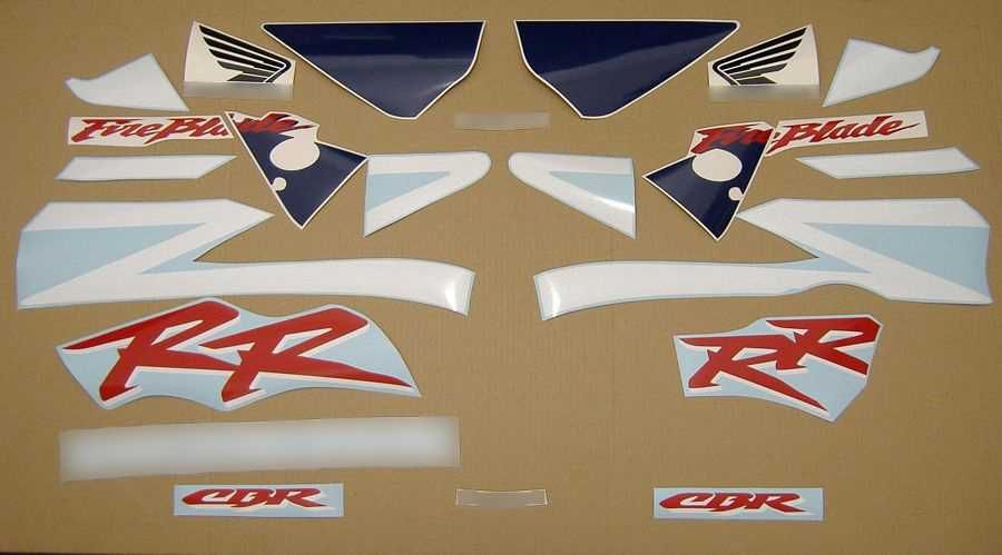 Стикери Honda CBR 954RR Fireblade хонда цбр 954 rr рр лепенки sc50