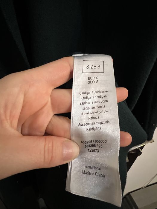 Cardigan verde olive Orsay