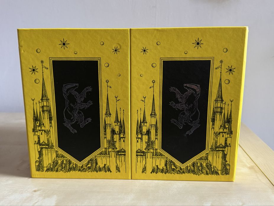 Carti Harry Potter box set house edition Hufflepuff