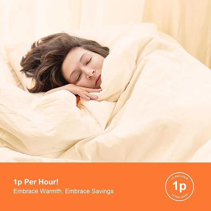 KPUY Електрическо нагревателно одеяло  с 10 настройки за температура