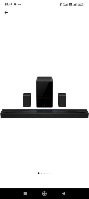 Саундбар TCL Q85H, 7.1.4, 860W, Bluetooth 5.1, Dolby Atmos & DTS-Vir