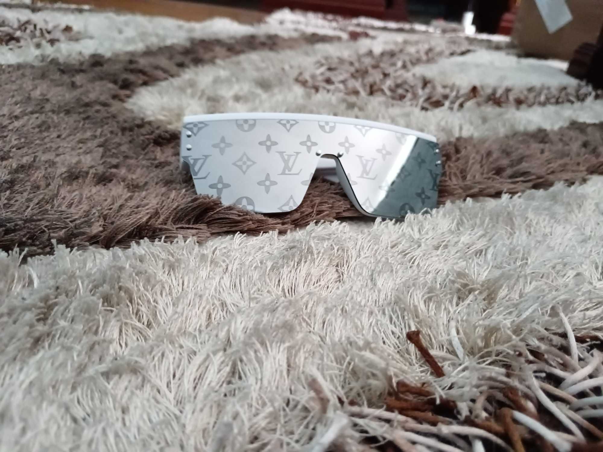 Ochelari Louis Vuitton alb unisex noi