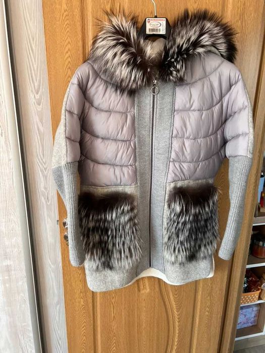 Елегантно палто от алпака и естествен косъм – стил, комфорт и топлина