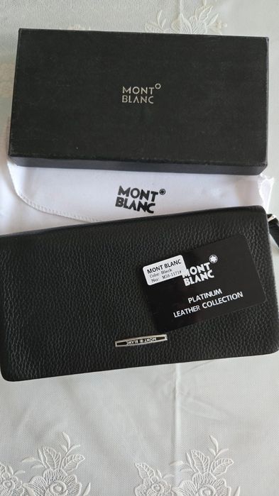 Продам кожаный MONT BLANC