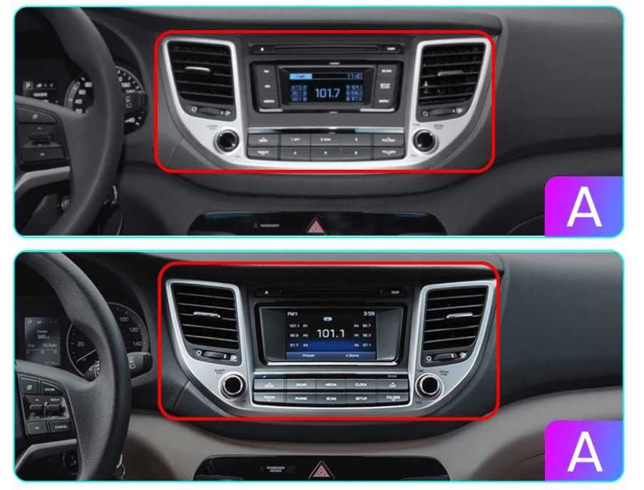 Hyundai ix35 2015г-2018г Мултимедия Навигация Android