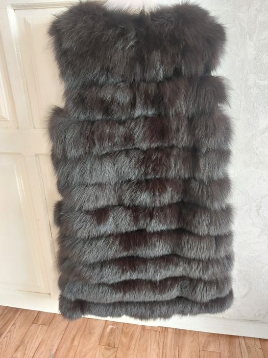 Женский меховой жилетка