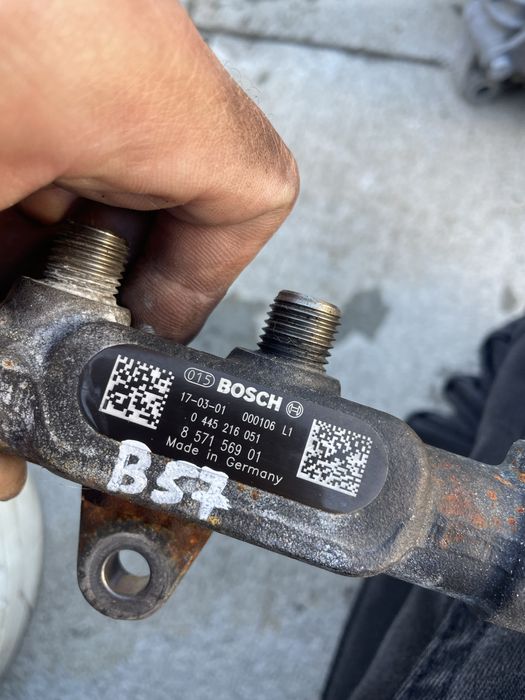 Rampa injectoare BMW f01 f10 g11 g12 g30 3.0 4.0 5.0 senzori conducte