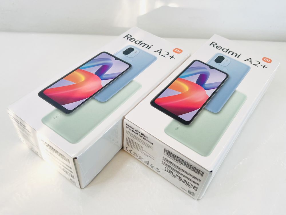 НОВ! Xiaomi Redmi A2+ 32GB 2RAM Black 2г. Гаранция!