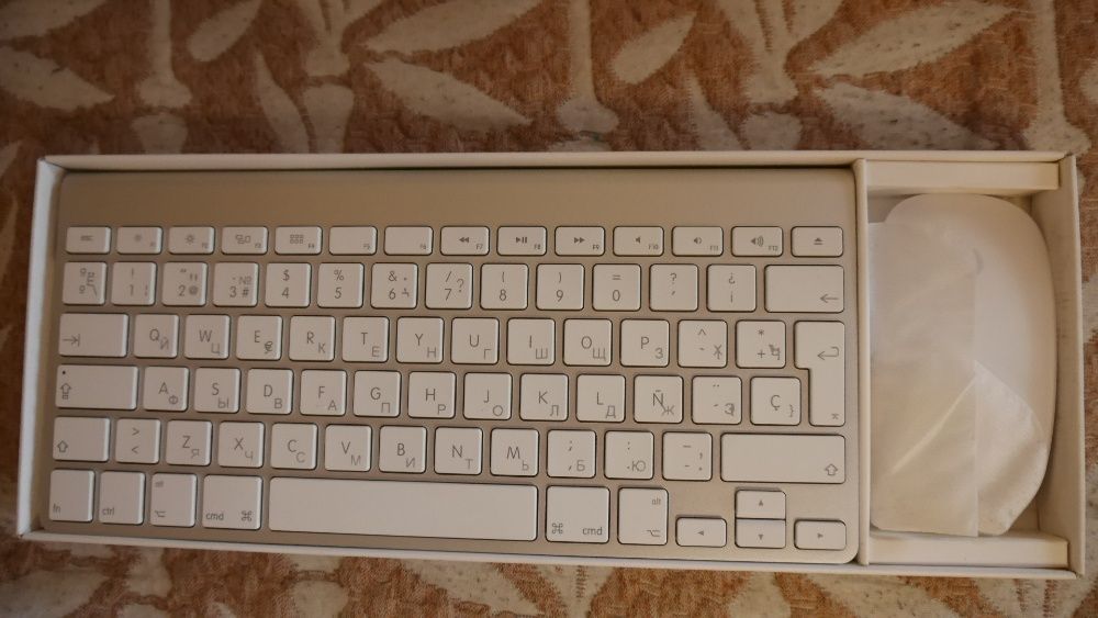 Клавиатура и мышь для Mac беспроводные . Оригинал