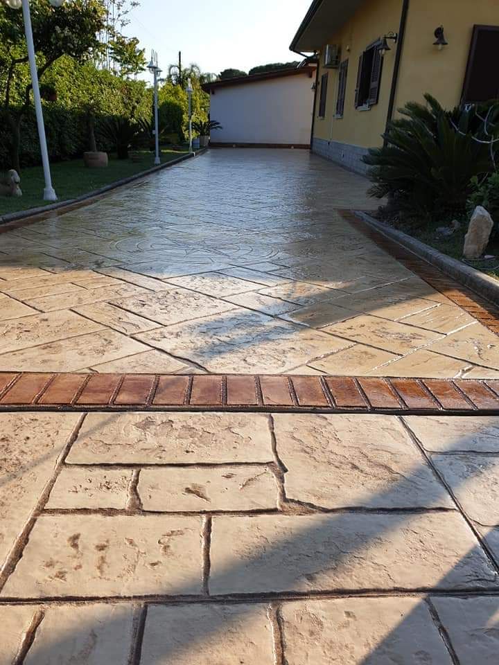Beton amprentat Bucureşti Brașov Sibiu Constanța Pitești Vâlcea Cluj