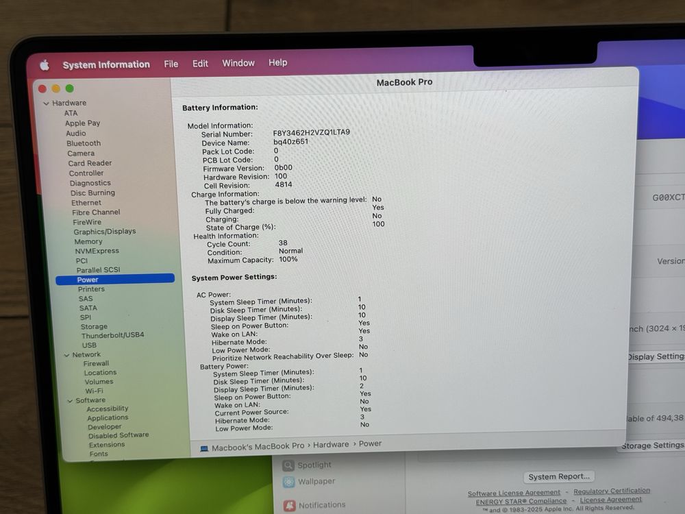 MacBook Pro 14" M3 512GB SSD SpaceGray Гаранция