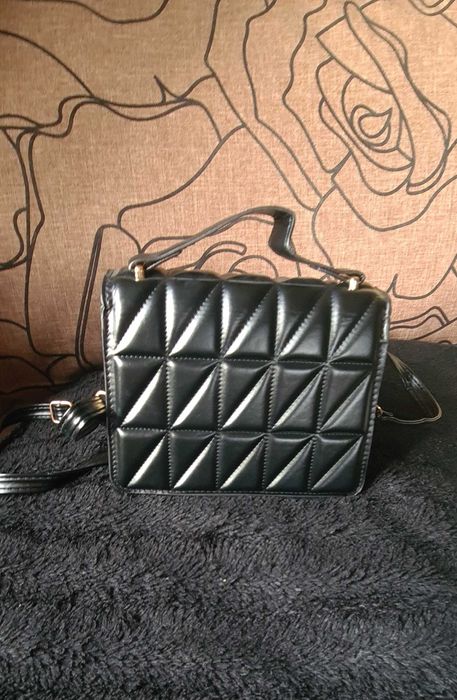 Geantă mini neagră