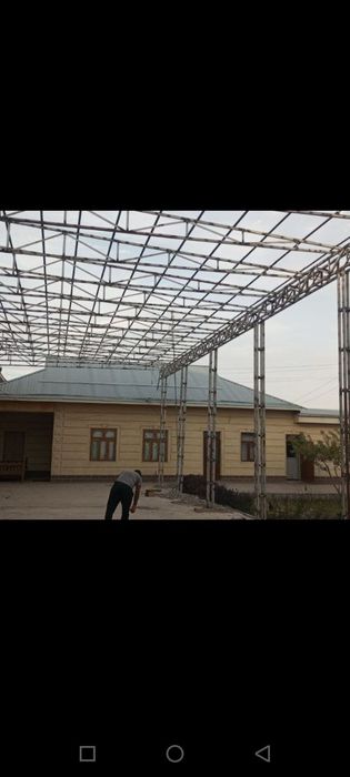 Kantiner matiryalidan tom NAVES qurish xizmati O'zbekiston bo'ylap