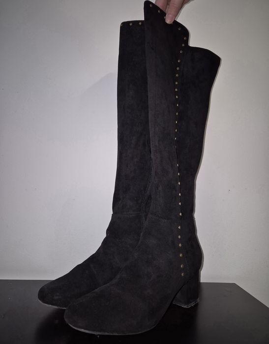 Ghete, Cizme din piele intoarsa