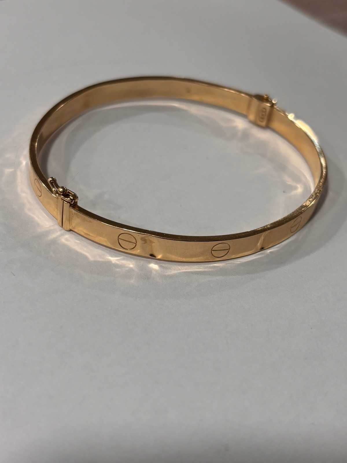 Предлагам Златна Гривна Тип Cartier 14 Карата Проба 585 8,Гр