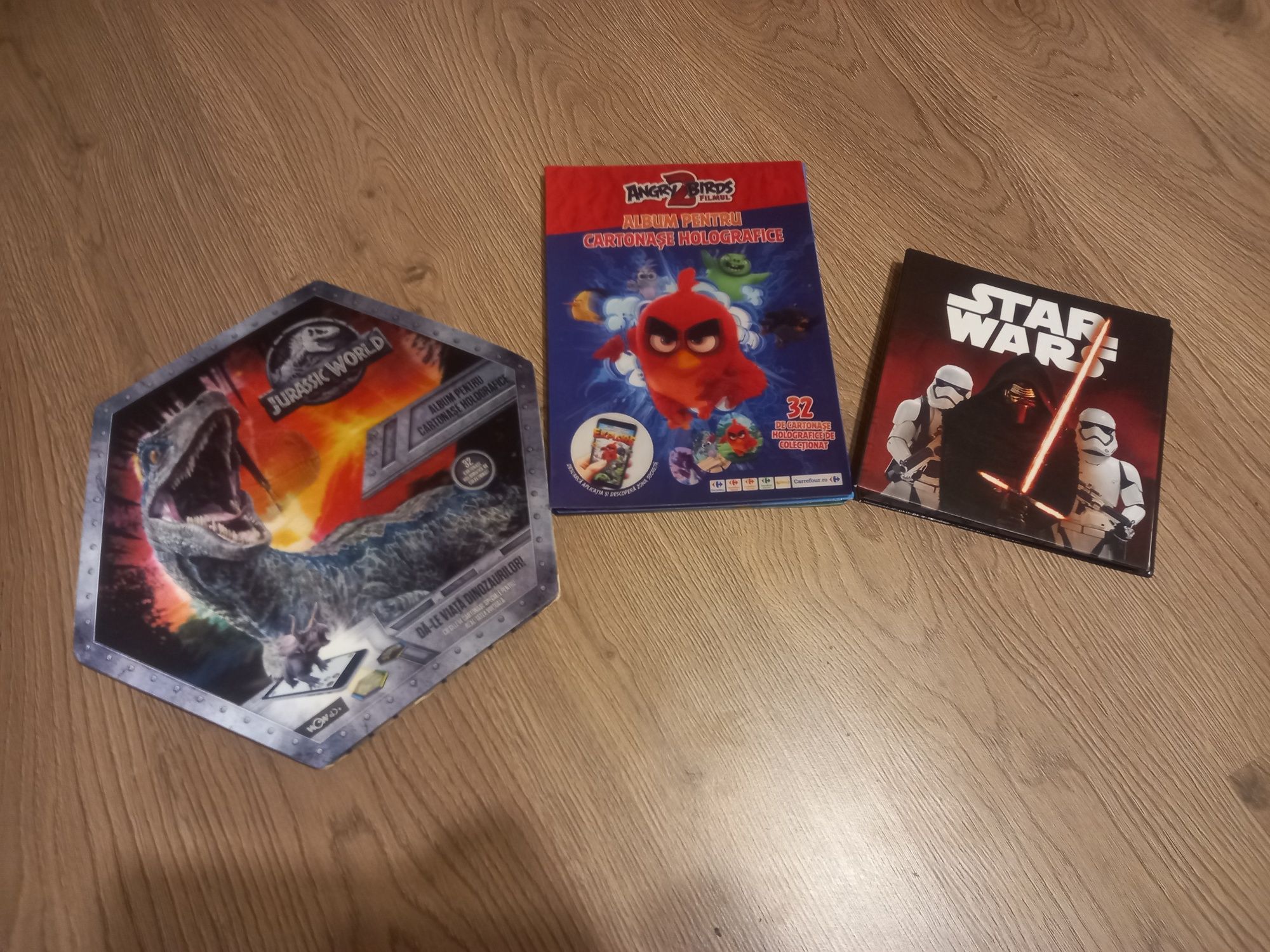 Album starwars, angry birds, jurassic world