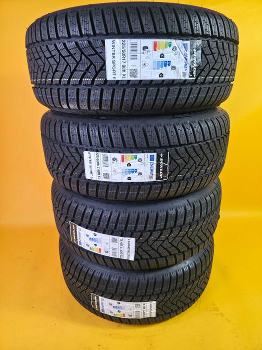 Roti Jante Anvelope 5x112 225/50/17 OEM AUDI A4 A5 NOI Dunlop DOT 4524