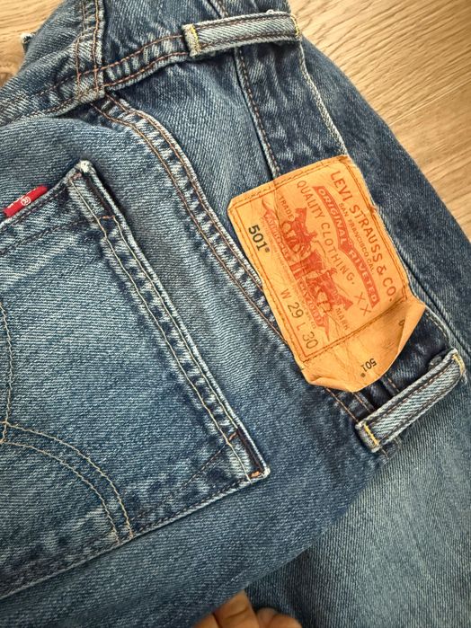 Vintage дамски дънки Levis 501, размер 29