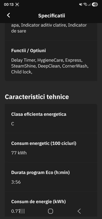 Maşină de spălat vase GRUNDIG GNIP4630XB