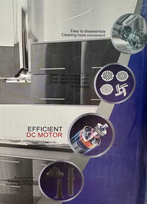 Мясорубка Sonifer SF-3052 DC Motor 3000W