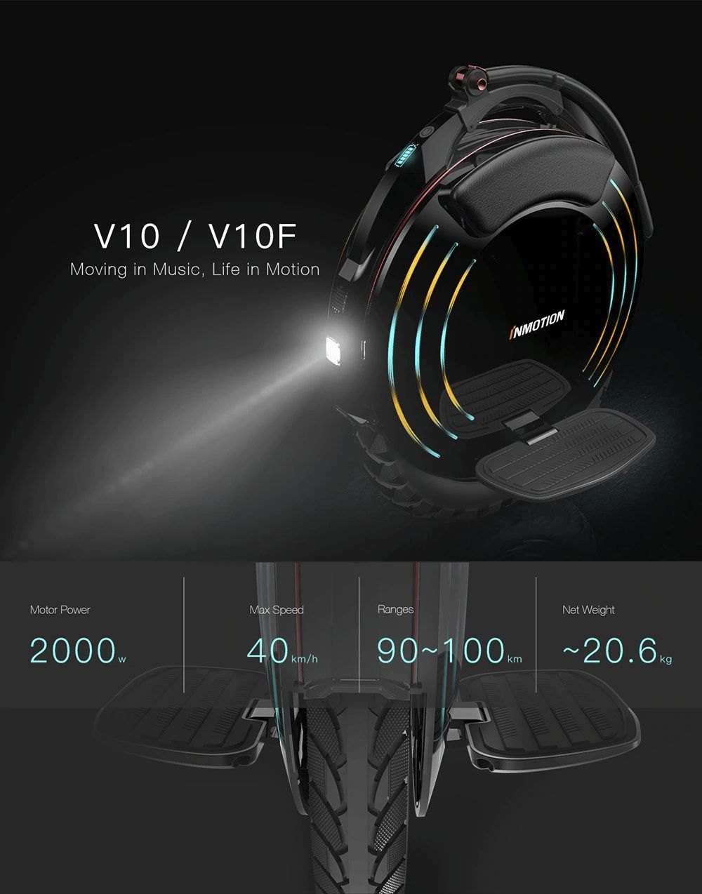 Продам моноколесо Inmotion V10F