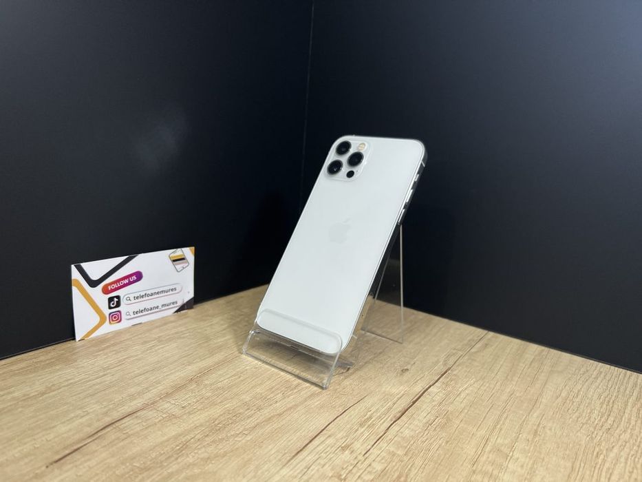 iPhone 12 Pro 128Gb Silver Produs Second-Hand Bun 3 ani garanție, Tele