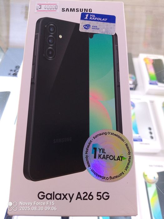 Samsung a26  1 yil kafolat