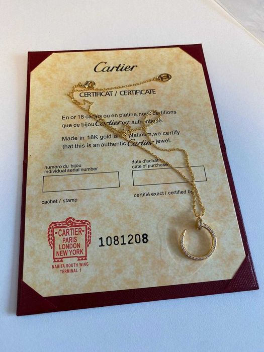 Colier Cartier Cui Gold 18K Full Diamond