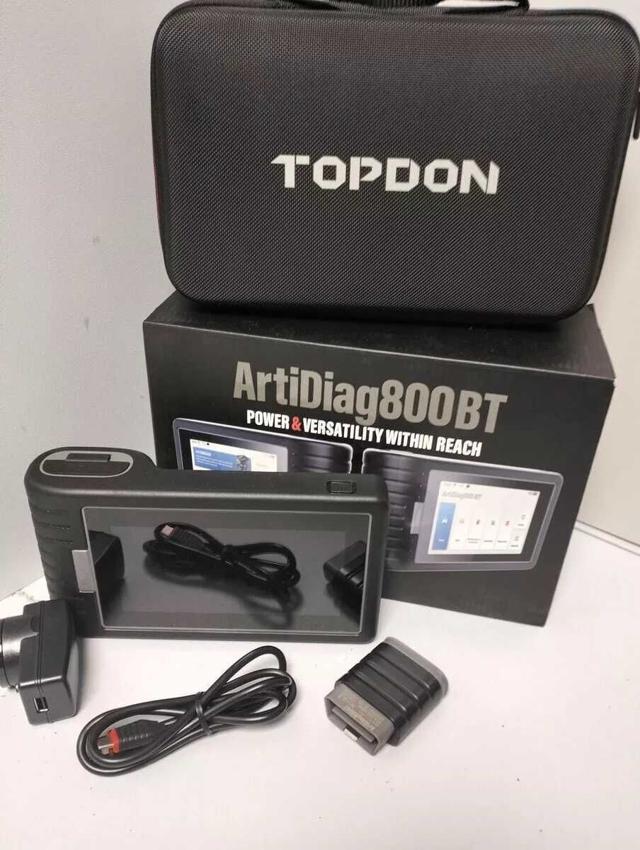 Професионална автодиагностика TOPDON ArtiDiag 800BT с дисплей