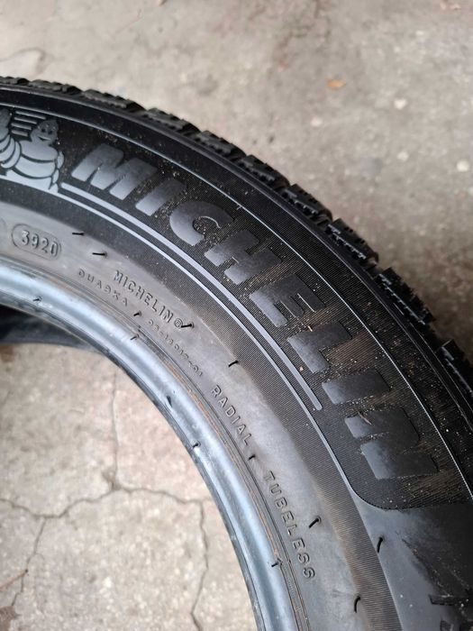4 Зимни гуми Мишелин 195/65/15 ДОТ20 (безплатно поставяне)