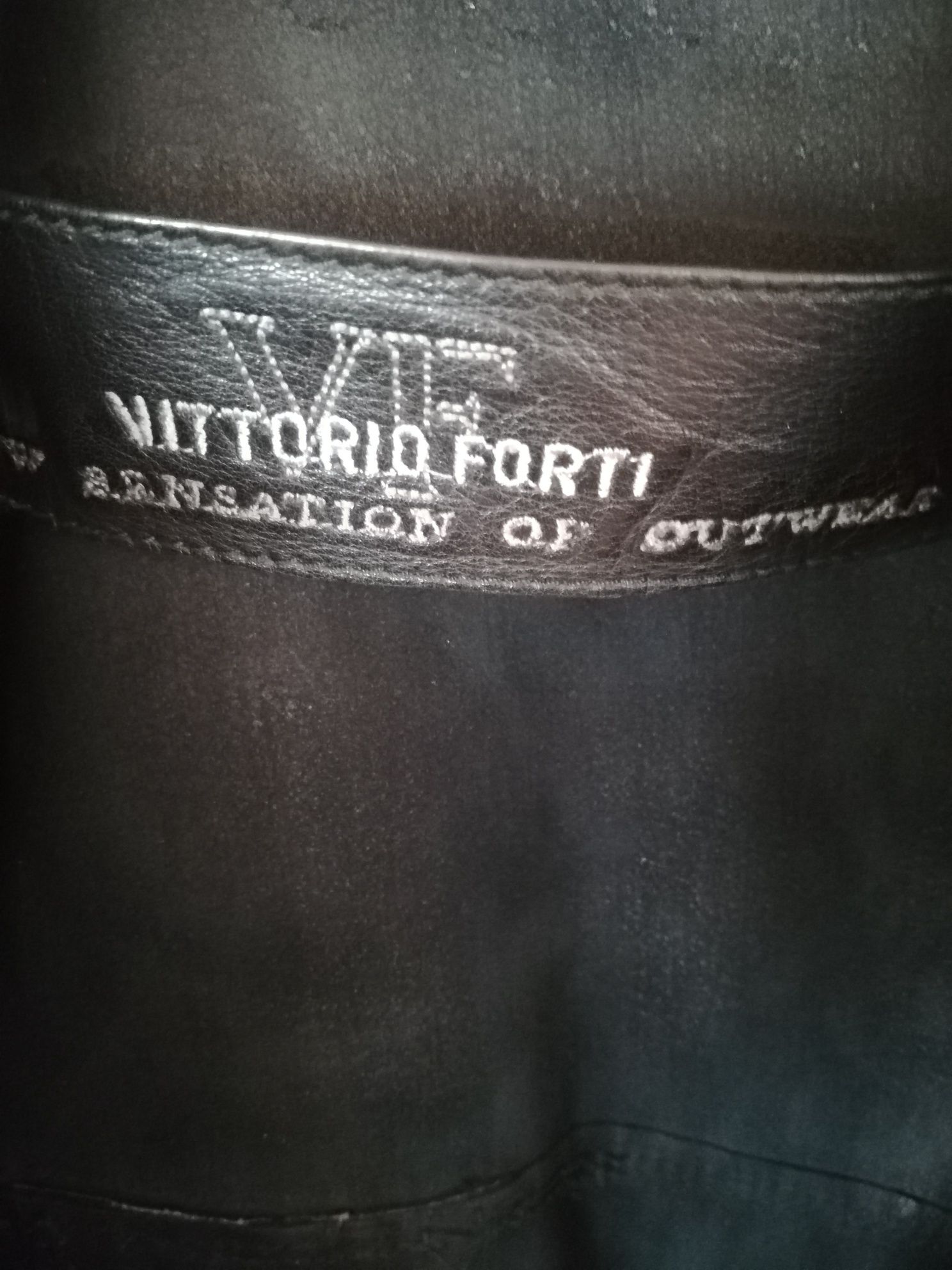 Geaca piele bărbați Vittorio Forti mărimea 52