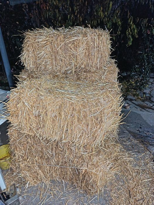 Солома для декорации