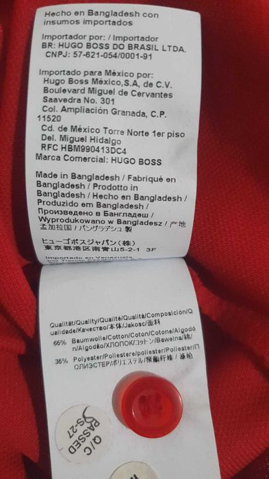 Vand tricou Hugo Boss masura S original nou cu eticheta