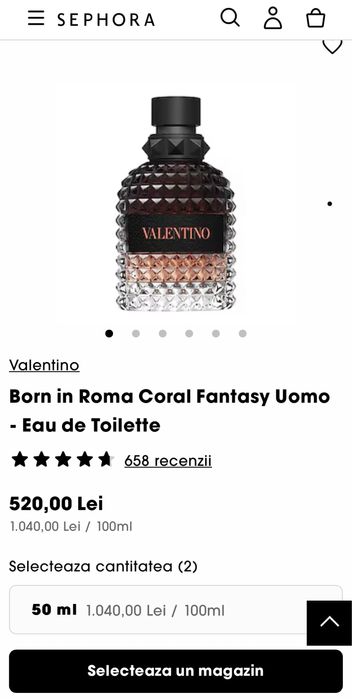 Parfum valentino de vânzare