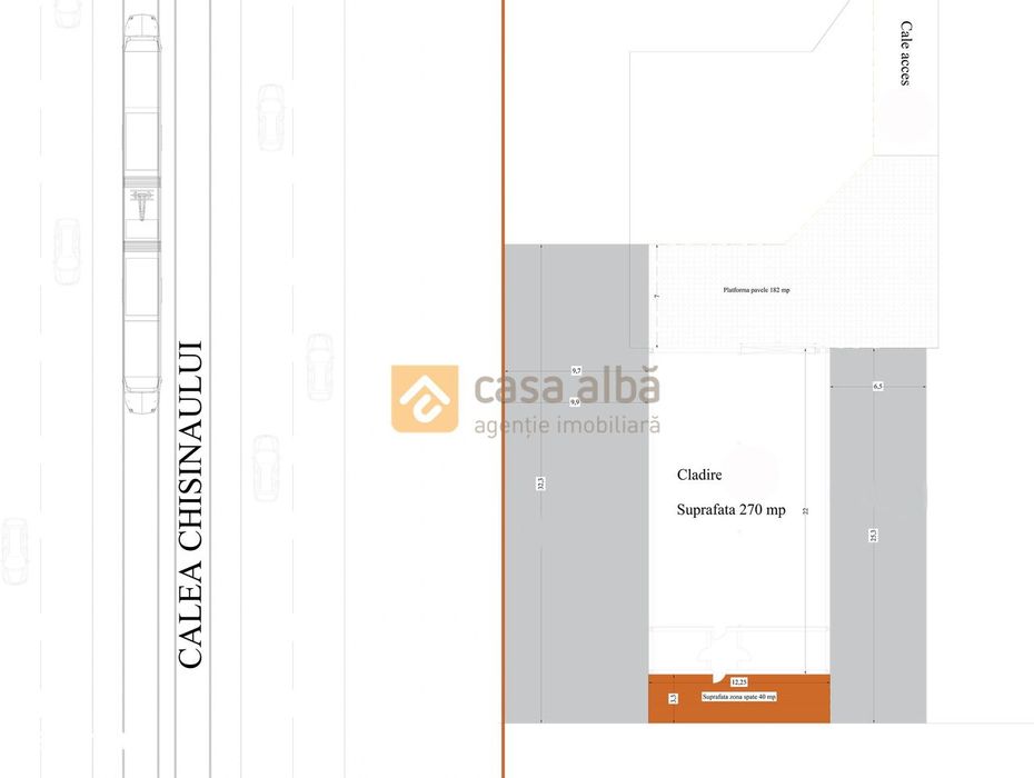 Spatiu de productie/ depozitare, 270mp, Calea Chisinaului