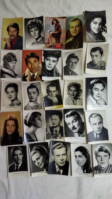 Фото, открытки актеров советского кино