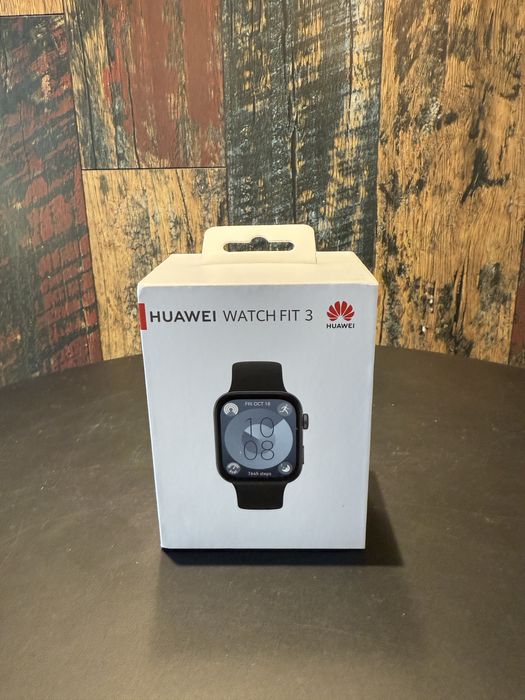 Huawei Watch Fit 3 black GPS • NOU / SIGILAT •