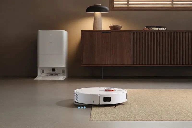 Робот пылесос Xiaomi Robot Vacuum X20 Plus станцией самоочистки Global