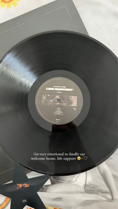 Madison Beer Life Support Vinyl
