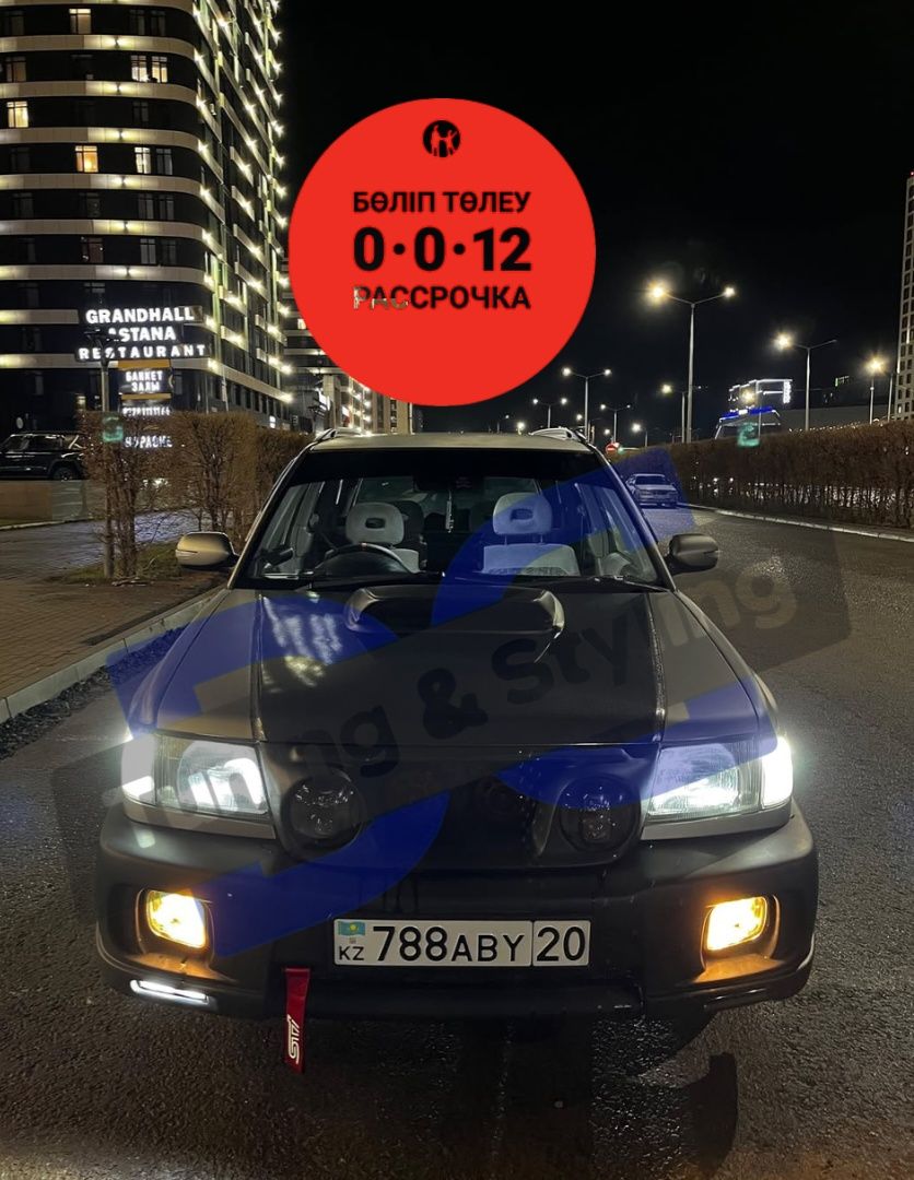 Бампер STI 2m Пороги Спойлер Субару Форестер SF