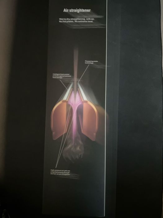 Aparat de îndreptat parul cu aer cald 2-in-1