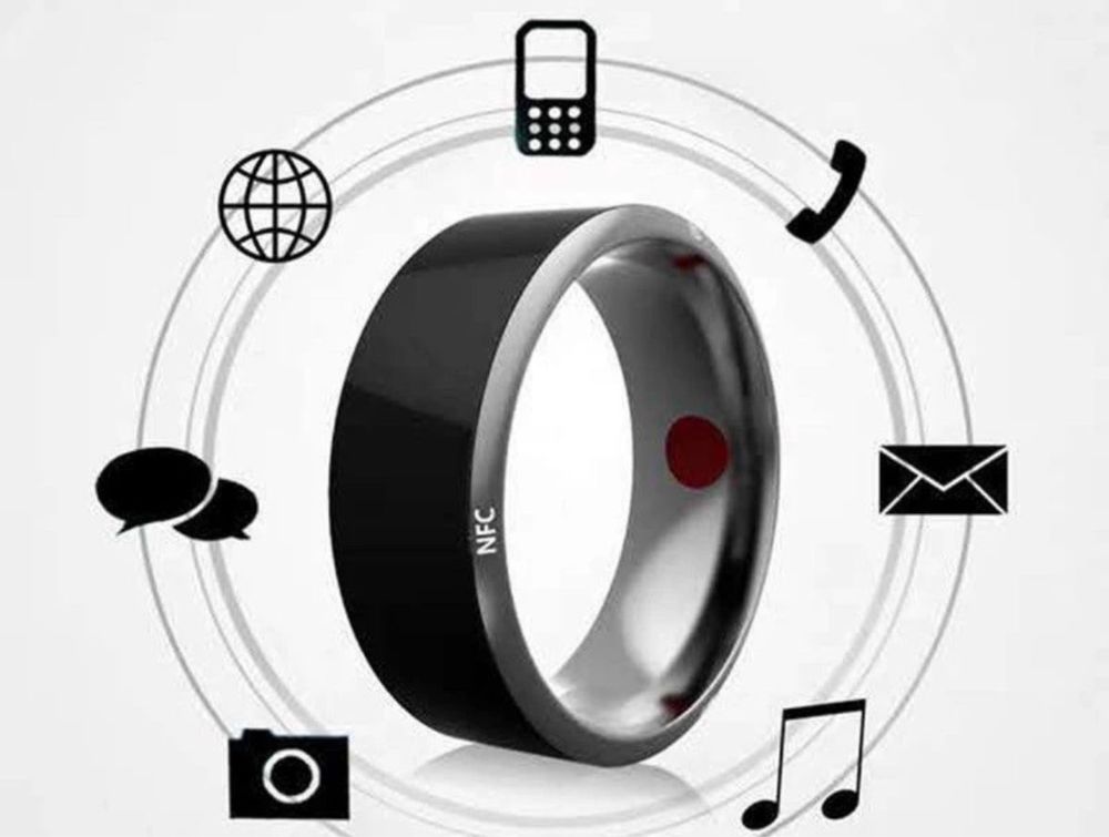 умное кольцо с поддержкой NFC (Near Field Communication)