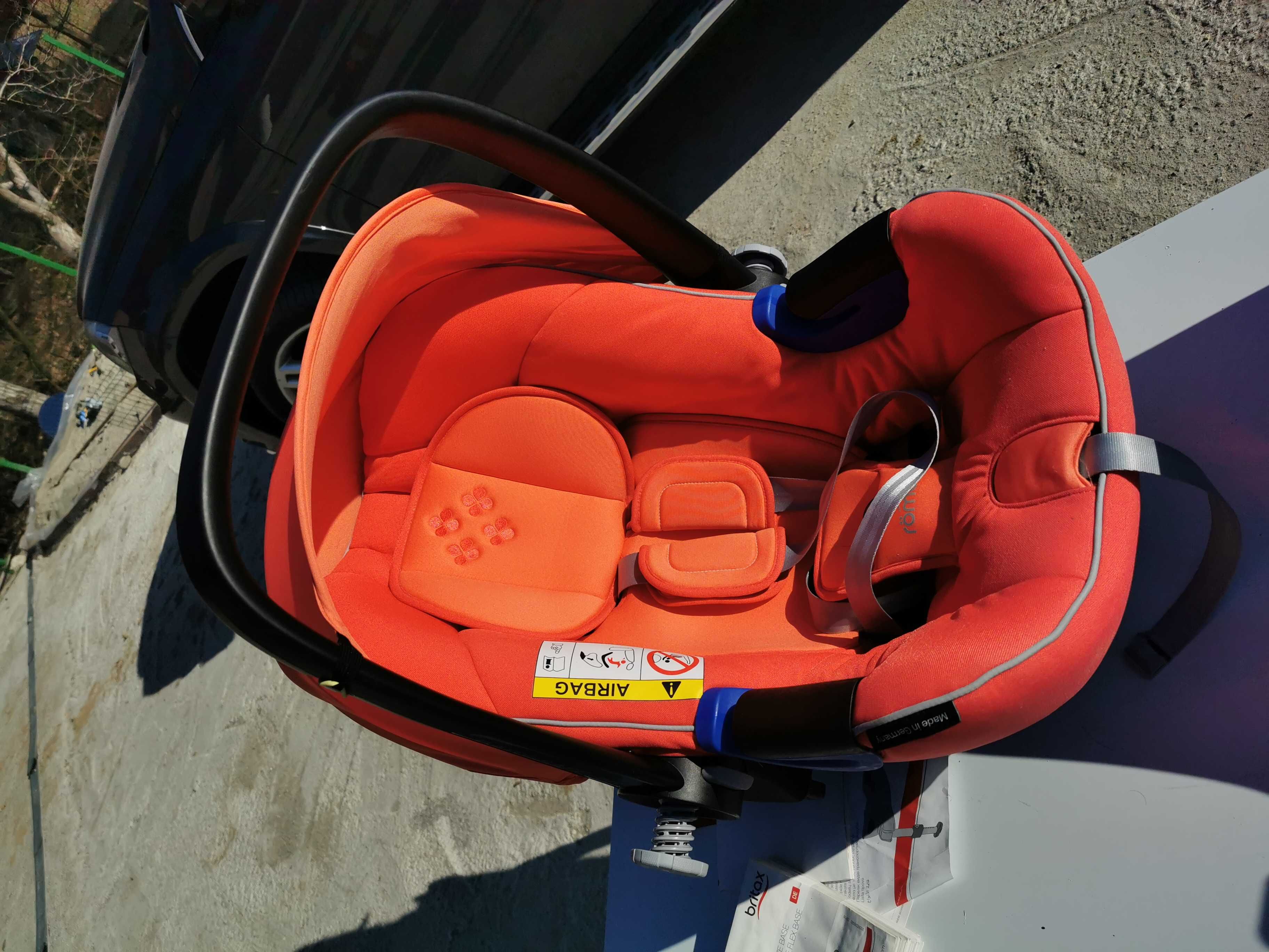 Scaun auto scoica isofix bebe copil Britax Romer 0-13kg